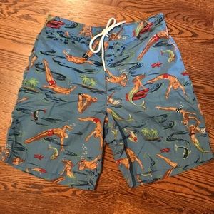 Vintage bathing suit with divers